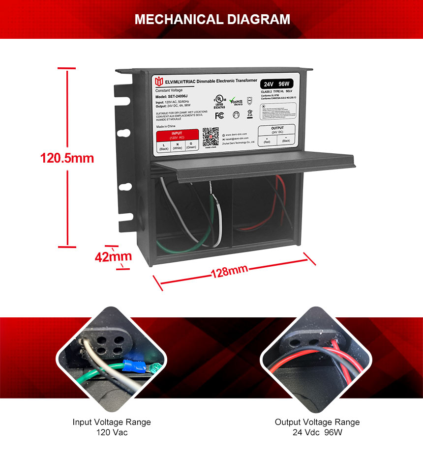 LED-Treibertransformator 24V