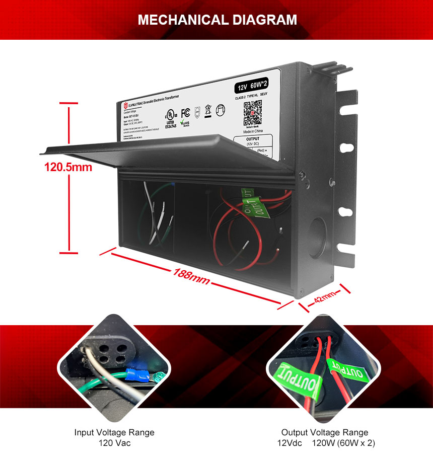 Triac-dimmbarer LED-Transformator