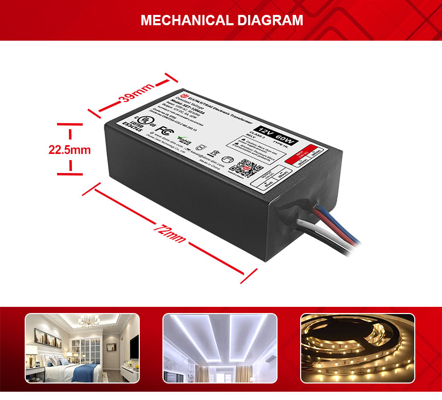 24-V-LED-Beleuchtungstransformator