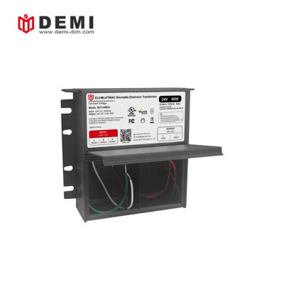 24 V 60 W Konstantspannungs-Triac-dimmbarer LED-Treiber, elektronischer Transformator, UL-gelistet
        