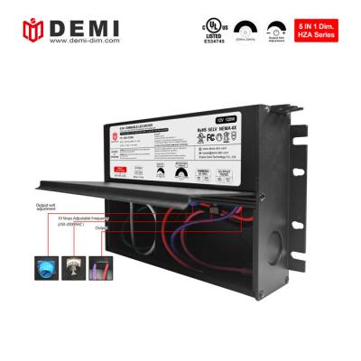 120 W 12 V/24 V/48 V Triac und 0–10 V dimmbarer LED-Netzteil-Streifentreiber
        